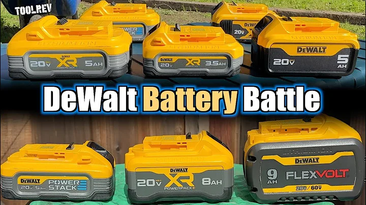 DeWalt Battery Battle: 2 Year Update + NEW 3.5Ah PowerStack!