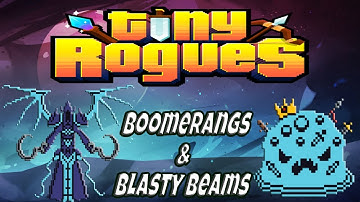The Wanderer Weaponizes Boomerangs In Tiny Rogues | Action Roguelite | Bullet Hell | Dungeon Crawler