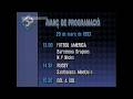Cierre de programación Canal 33 (19-3-1992)