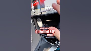 In-Helmet POV Mount, Insta360 Go 3 / Go 3S, Be real with first person view