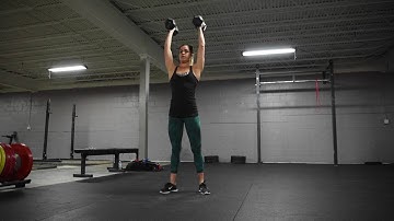 Union Fitness Movement Demo: Dumbbell Thruster