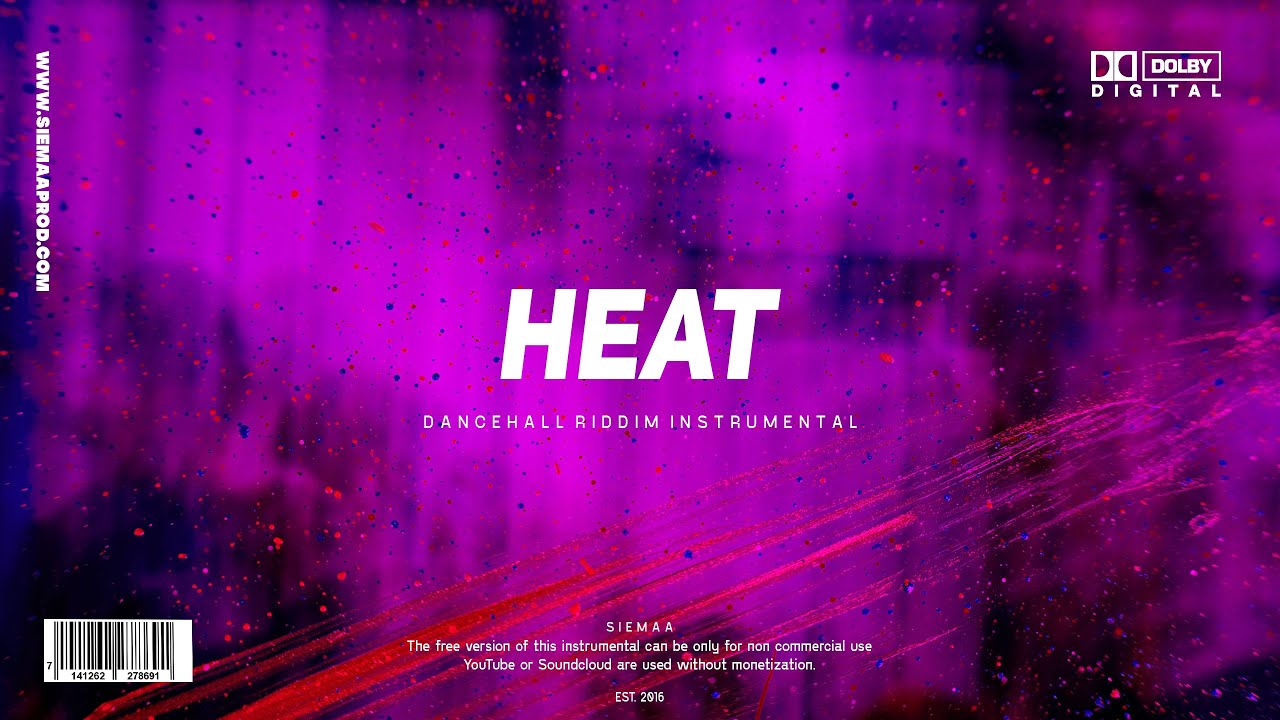 [FREE] Dancehall Riddim Instrumental 2021 ~ Heat - YouTube