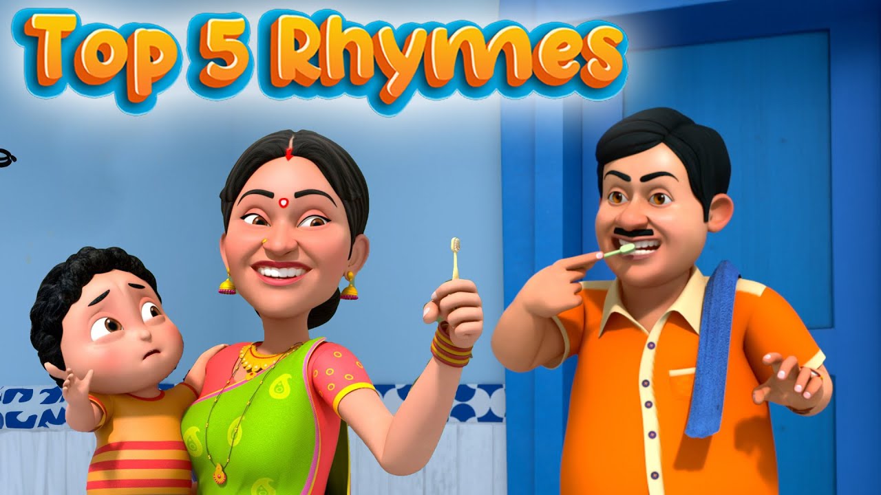Top 5 Nursery Rhymes for Kids & Cartoon | English Nursery Rhymes & Kids ...