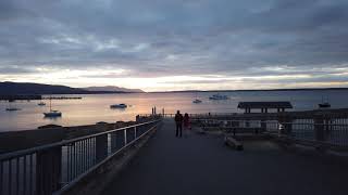 Boardwalk In Bellingham Wa. 4K 60P