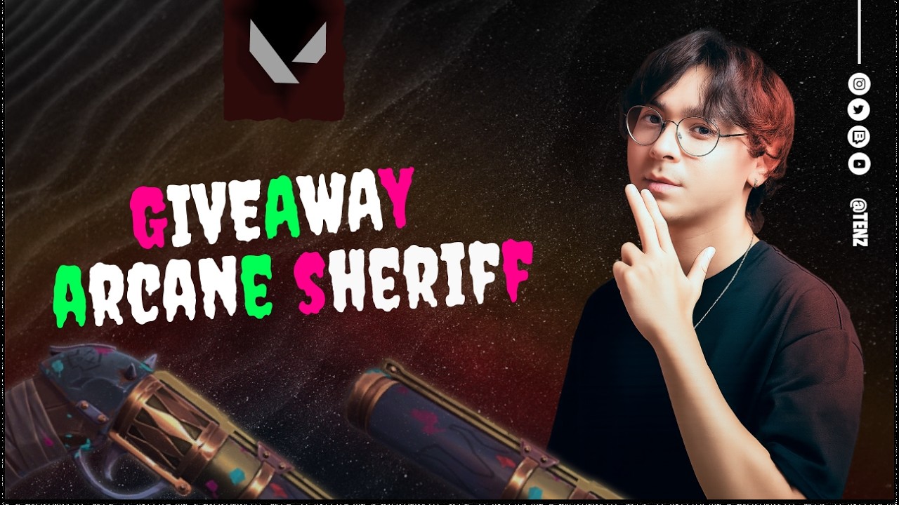 TenZ: Get your Arcane Sheriff right now! Streaming with subs in Valorant!
