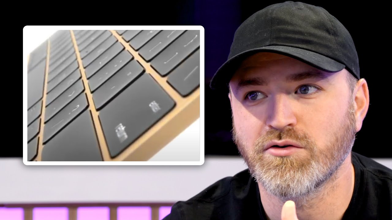 Apple's Futuristic Retractable Keyboard - YouTube