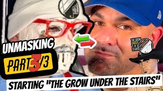 Final part 3/3 Manny on creating “The grow under the stairs” his cooking tenure and future plans.