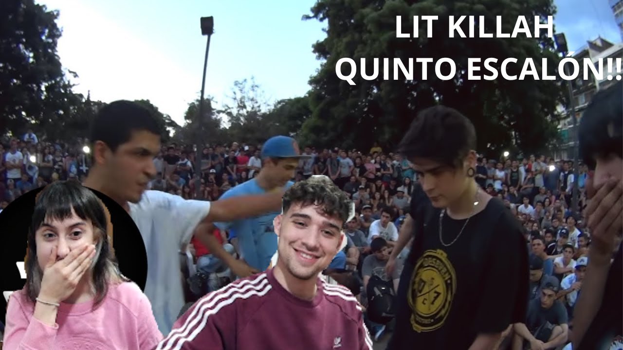 ESPAÑOLES REACCIONAN POR PRIMERA VEZ a LIT KILLAH en el QUINTO ESCALÓN