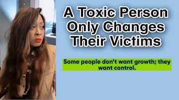 A Toxic Person Only Changes Their Victim #toxicworkplace #jobsecurity #worklifebalance #staffing