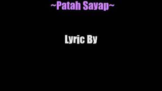 Nadia Aqilah-Patah Sayap lyric