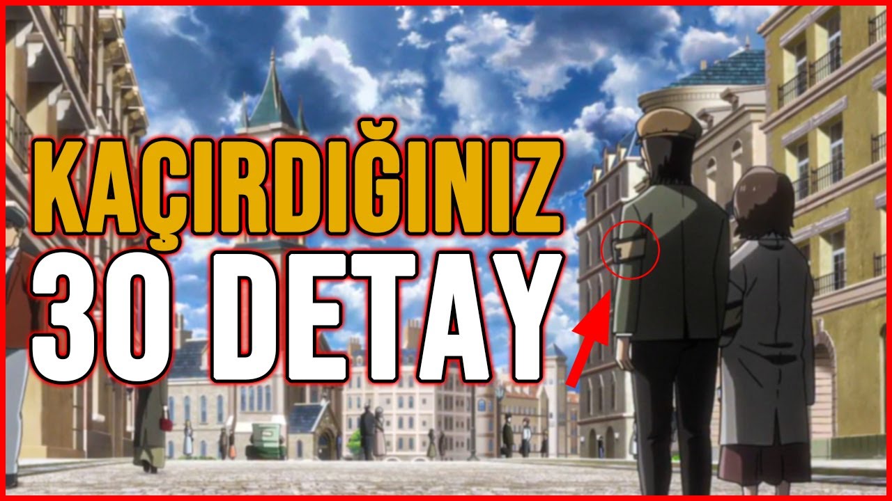 Kaçırdığınız 30 detay - Attack on Titan