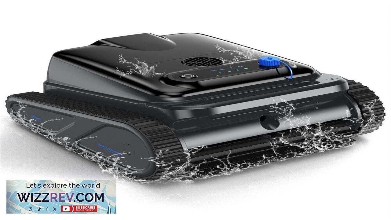 EU US Direct INSE Y50S Robotic Pool Cleaner Upgraded Motor Powerful Wall Climbing