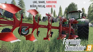 Farming Simulator 2019 KVERELAND 85/100 VARIOMAT v1.0 Ploughs   Pulluk Mod FS19