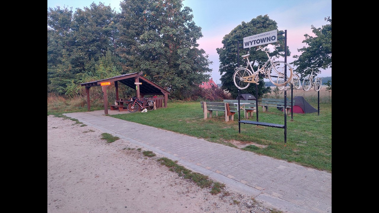 Bike packing Scandinavia and the Baltic Sea 2024 Day 115 EuroVelo 13 From Dębki to Wytowno