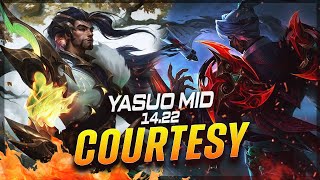 Courtesy - Yasuo vs Zed MID Patch 14.22 - Yasuo Gameplay
