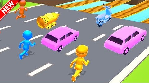 Shape Shifting 🏃🚗🚲🛵🚁 🛶🛥️ 🚂  All Levels New Update GamePlay Walkthrough Android,Ios (Level 194-195)