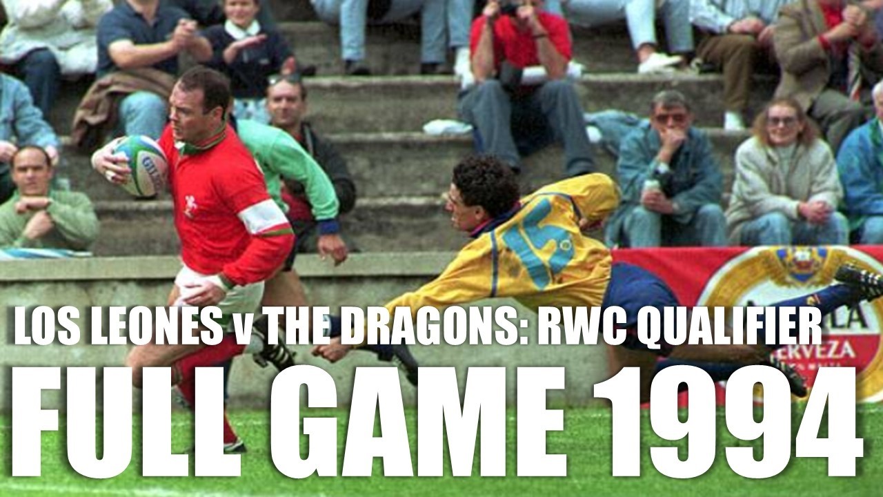 Spain v Wales | 1994 | Rugby World Cup Qualifier | Full Game