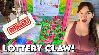 Mystery Lottery Ticket Claw Machine in Tokyo! (We Got SO LUCKY!)