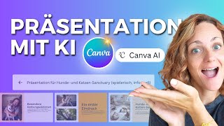 Canva AI erstellt komplette Präsentationen für dich! 😱 (So funktioniert’s Schritt für Schritt)