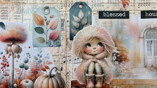 Zine with Fall images screenshot 1