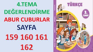 4.Tema Sonu Çalışmaları 3.Sinif Türkçe Ki̇tabi Sayfa 159 160 161 162