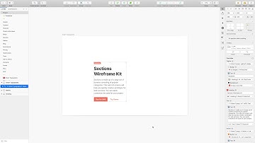 Smart Typography – Sections Wireframe Kit 2.0