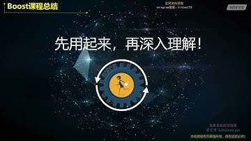 [c/c++] 黄强 C++ Boost库高级编程-高效跨平台的C++模板库视频课程