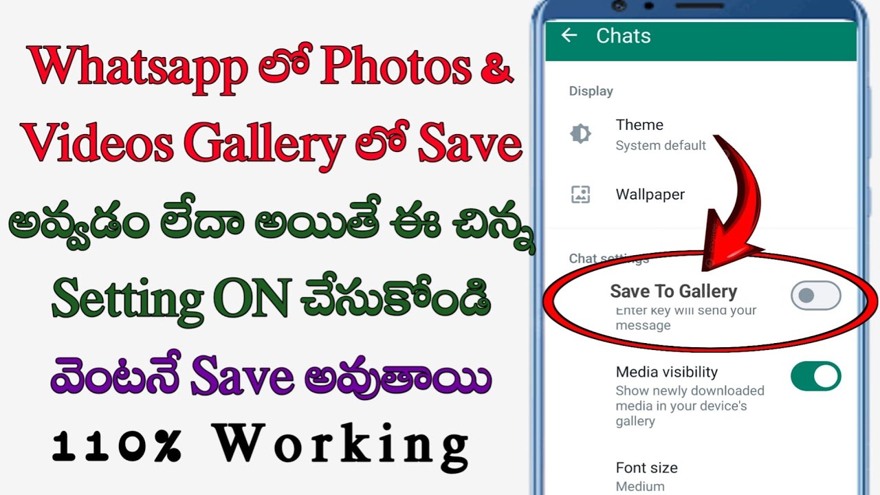 whatsapp-images-not-showing-in-gallery-telugu-not-showing-whatsapp