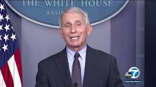 Fauci says COVID-19 vaccinations are increasing in a 'glimmer of hope'