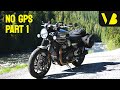 THE ADVENTURE BEGINS // No GPS Tour, Part 1 // Triumph Speed Twin solo motorcycle trip