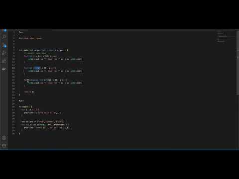 C++ vs Rust for loops
