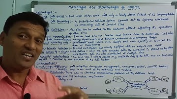 Advantages & Disadvantages of DDBMS | Distributed Database Management System | DBMS | Telugu