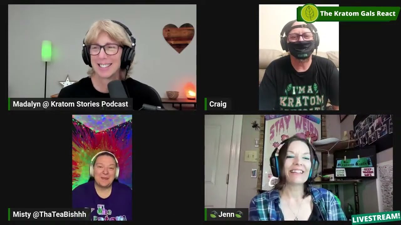 The Kratom Gals LIVE | Stomping Out Misinformation and Spreading Kratom Love 🍃