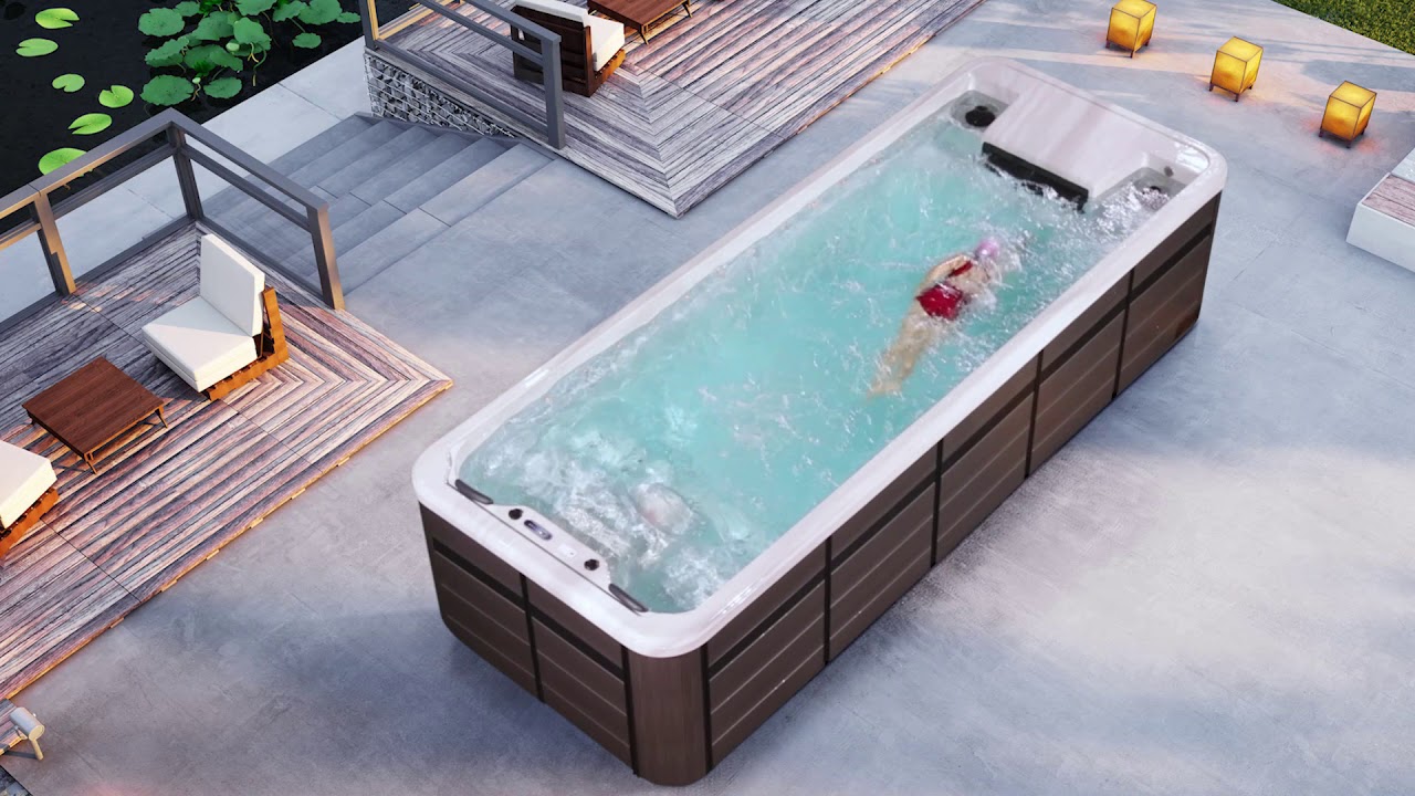 Hydropool ExecutiveSport Swim Spas WSS06BT YouTube