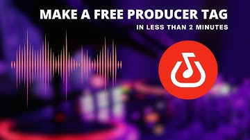 How To Make a Free Producer Tag (Using BandLab)