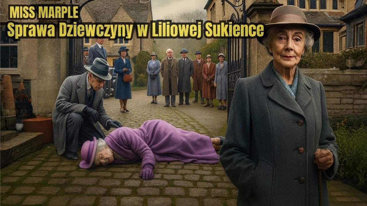 Panna Marple i Sprawa Tajemniczej Dziewczyny w Liliowej Sukience
