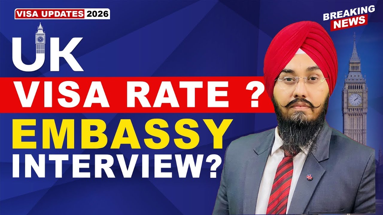 UK🇬🇧 VISA RATE? EMBASSY INTERVIEW ? | STUDY VISA UPDATES 2026 | USA CANADA UK