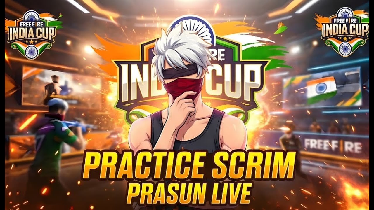 🔴 LIVE – Ultimate BR Scrims & Insane Grind For india cup esp,  FFMIC pratice 💥Road to T1 Player 