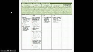 Scoring the Rubric: SLMC Evaluation Instrument