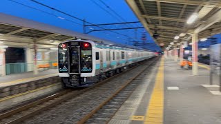 2026/06/29 配9744M E131系200番台N8+N7編成新津出場配給 E493系オク02+E131系200番台N8+N7編成 吹上にて