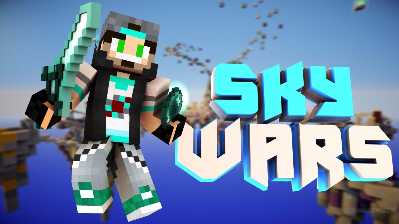 SkyWars -Vitória 100 Coombando Hard