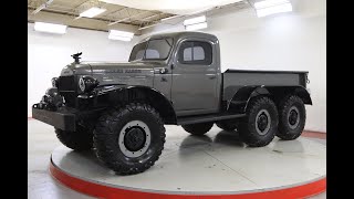 ONE OF A KIND DODGE POWER WAGON 6X6 BY WORLDWIDE VINTAGE AUTOS