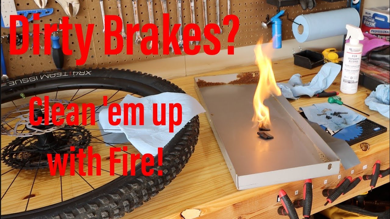 how to fix squeaky mountain bike brakes