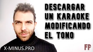 ✅ Cómo DESCARGAR UN KARAOKE modificando su tonalidad | CAMBIAR de TONO un KARAOKE screenshot 4