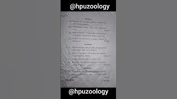 HPU Bsc 2nd year botany||bota201||pyq paper 2024#hpuzoology #hpuexam #hpu #subscribe #love #like