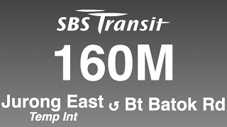 BFTP: [4K60] SBS Transit Trunk 160M Hyperlapse