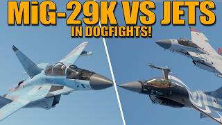 Mig-29K Vs F-15S, F-16S Other Jets Finally A Good Dogfighting 29? - War Thunder Dev