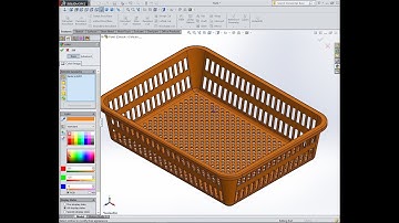 How to make plastic box in solidworks