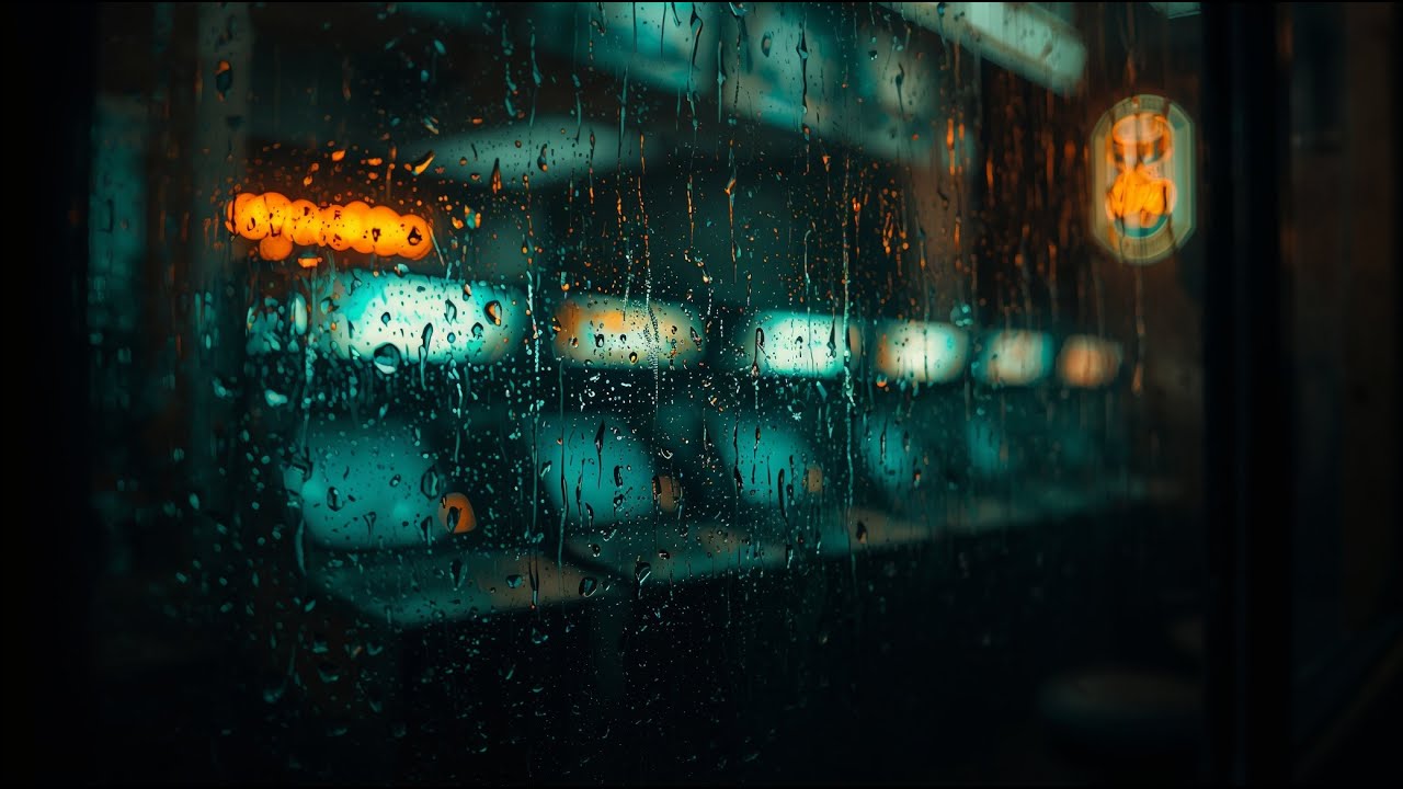 Arcade Glow Lo-Fi 🕹️ Rainy Night Retro Lights | Focus & Chill 1 Hour Mix