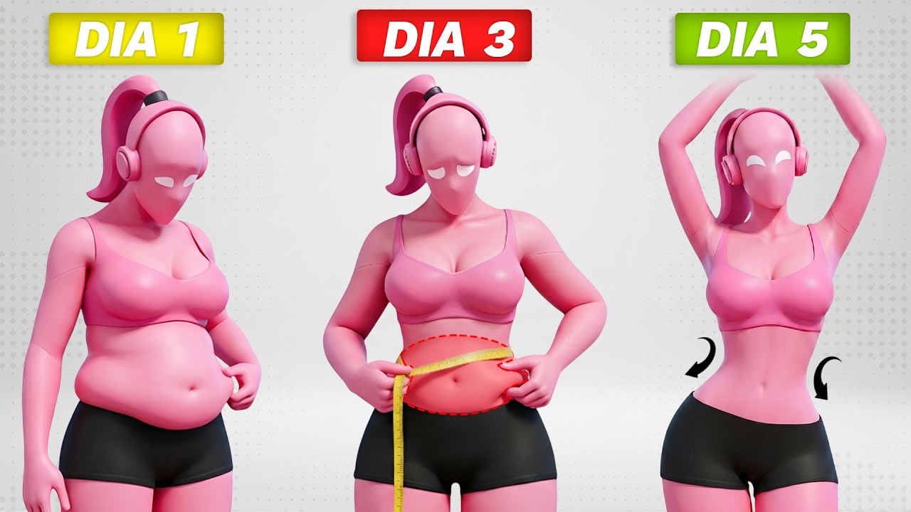Cómo Perder Grasa Abdominal en 5 Días (Sin cardio)